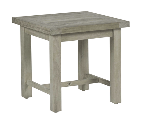 Cape Cod Outdoor Side Table - Natural or Oyster Teak - Our Boat House