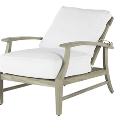 Cape Cod Reclining Lounge Chair - Natural Teak - Our Boat House