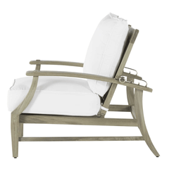 Cape Cod Reclining Lounge Chair - Natural Teak - Our Boat House