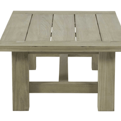 Cape Cod Rectangular Coffee Table - Natural or Oyster Teak - Our Boat House