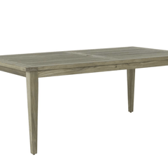 Cape Cod Rectangular Dining Table - Natural or Oyster Teak - Our Boat House