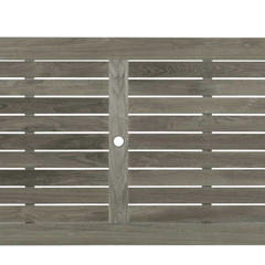 Cape Cod Rectangular Dining Table - Natural or Oyster Teak - Our Boat House