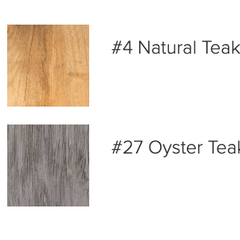 Cape Cod Round Outdoor Side Table - Natural or Oyster Teak - Our Boat House