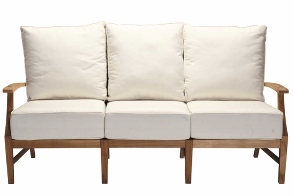 Cape Cod Sofa - Natural Teak - Our Boat House