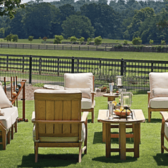 Cape Cod Sofa - Natural Teak - Our Boat House