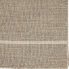 Cape Cod Striped Wool Rug - Natural - Our Boat House