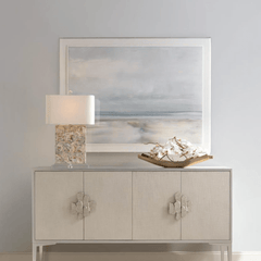 Capiz Table Lamp - Our Boat House