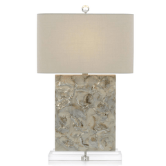 Capiz Table Lamp - Our Boat House