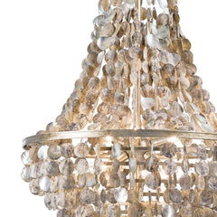 Capri Abalone Shell Chandelier - Our Boat House