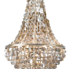 Capri Abalone Shell Chandelier - Our Boat House