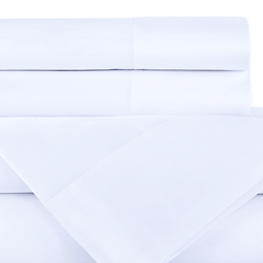 Capri Blue Egyptian Cotton - Sateen Sheet Set - Our Boat House
