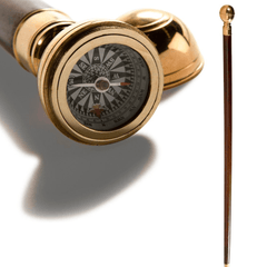 Captain's Compass Walking Stick - Our Boat House