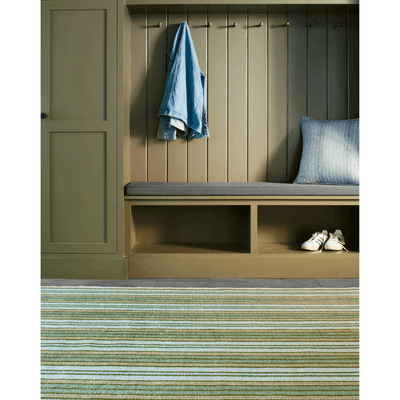 Caravan Stripe Multi Machine Washable Rug - Our Boat House