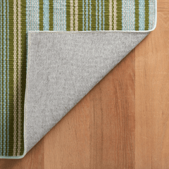 Caravan Stripe Multi Machine Washable Rug - Our Boat House