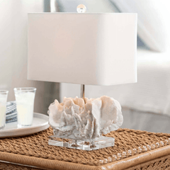 Caribbean Coral Table Lamp - Our Boat House