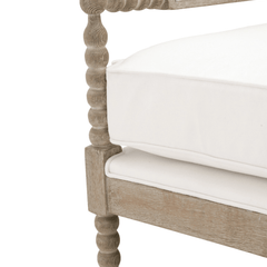 Catalina Upholstered Spindle Accent Chair - Our Boat House