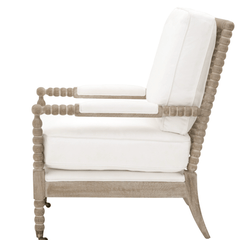 Catalina Upholstered Spindle Accent Chair - Our Boat House