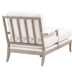 Catalina Upholstered Spindle Chaise Lounge - Our Boat House
