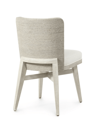 Catalina Whitewash Dining Side Chair - Our Boat House