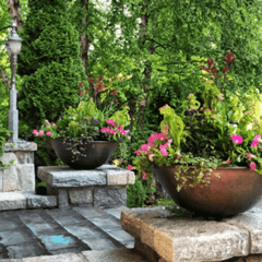 Charleston Copper Planter Bowls - Our Boat House