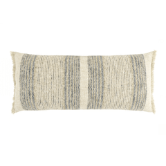 Cielo Stripe Blue Decorative Pillow - Our Boat House