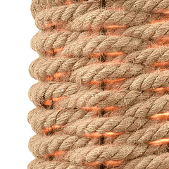 Cisco Beach Rope Pendant - Our Boat House