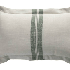 Classic Forest Stripe - Outdoor Pillow - Our Boat House