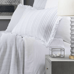 Classic Hemstitch Sheet Set - White - Our Boat House