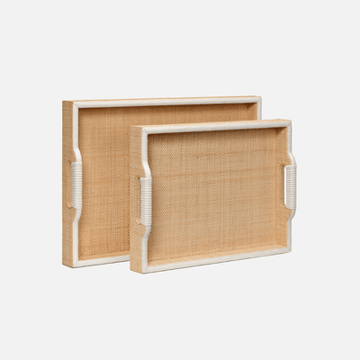 Clearwater Square Tray Set - Two Colors - Our Boat House