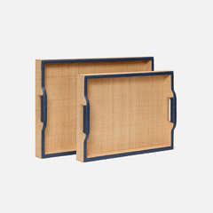 Clearwater Square Tray Set - Two Colors - Our Boat House