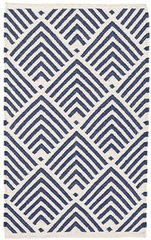 Cleo Indoor/Outdoor Rug - Navy - Our Boat House