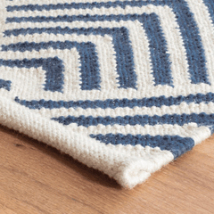 Cleo Indoor/Outdoor Rug - Navy - Our Boat House