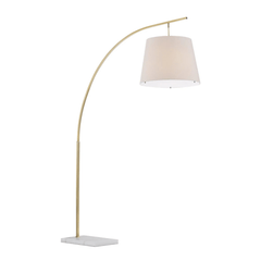 Cloister Brass Floor Lamp - Our Boat House