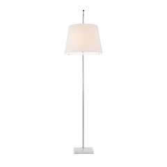 Cloister Nickel Floor Lamp - Our Boat House