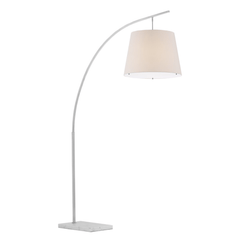 Cloister Nickel Floor Lamp - Our Boat House