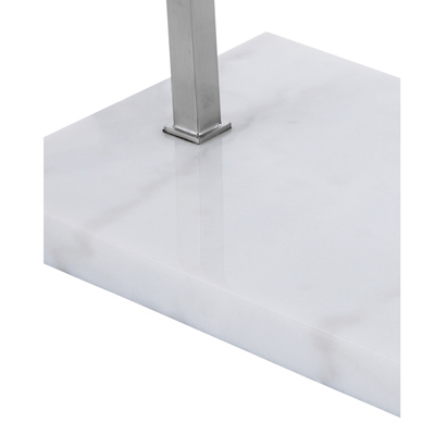 Cloister Nickel Floor Lamp - Our Boat House