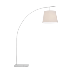 Cloister Nickel Floor Lamp - Our Boat House