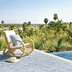 Coastal Blue Indoor/Outdoor Rug - Our Boat House