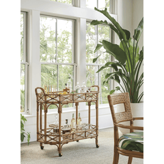 Coastal Cabana Bar Cart - Our Boat House