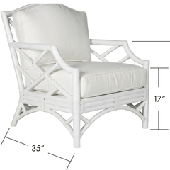 Coastal Chippendale Chair - Customizable - Our Boat House