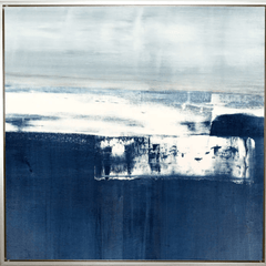 Coastal Landscape - Mixed Media Canvas - Our Boat House