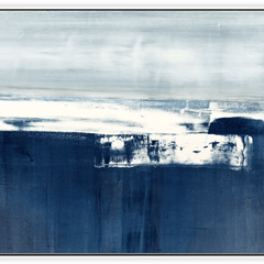 Coastal Landscape - Mixed Media Canvas - Our Boat House