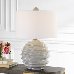 Cobalt Glazed Accent Lamp - Our Boat House