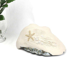 Cockle Shell Medium Bowl - Aqua - Our Boat House
