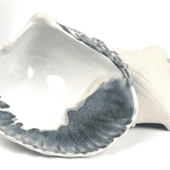 Cockle Shell Medium Bowl - Slate - Our Boat House