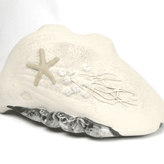 Cockle Shell Medium Bowl - Slate - Our Boat House