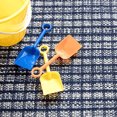 Coco Blue Indoor/Outdoor Rug - Our Boat House