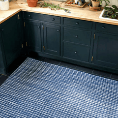 Coco Blue Indoor/Outdoor Rug - Our Boat House