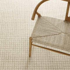 Conall Hand Micro Hooked Wool Rug - Natural - Our Boat House