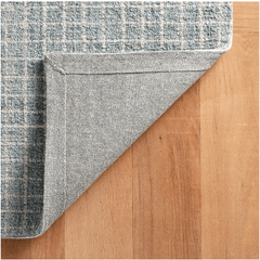 Conall Hand Micro Hooked Wool Rug - Slate - Our Boat House